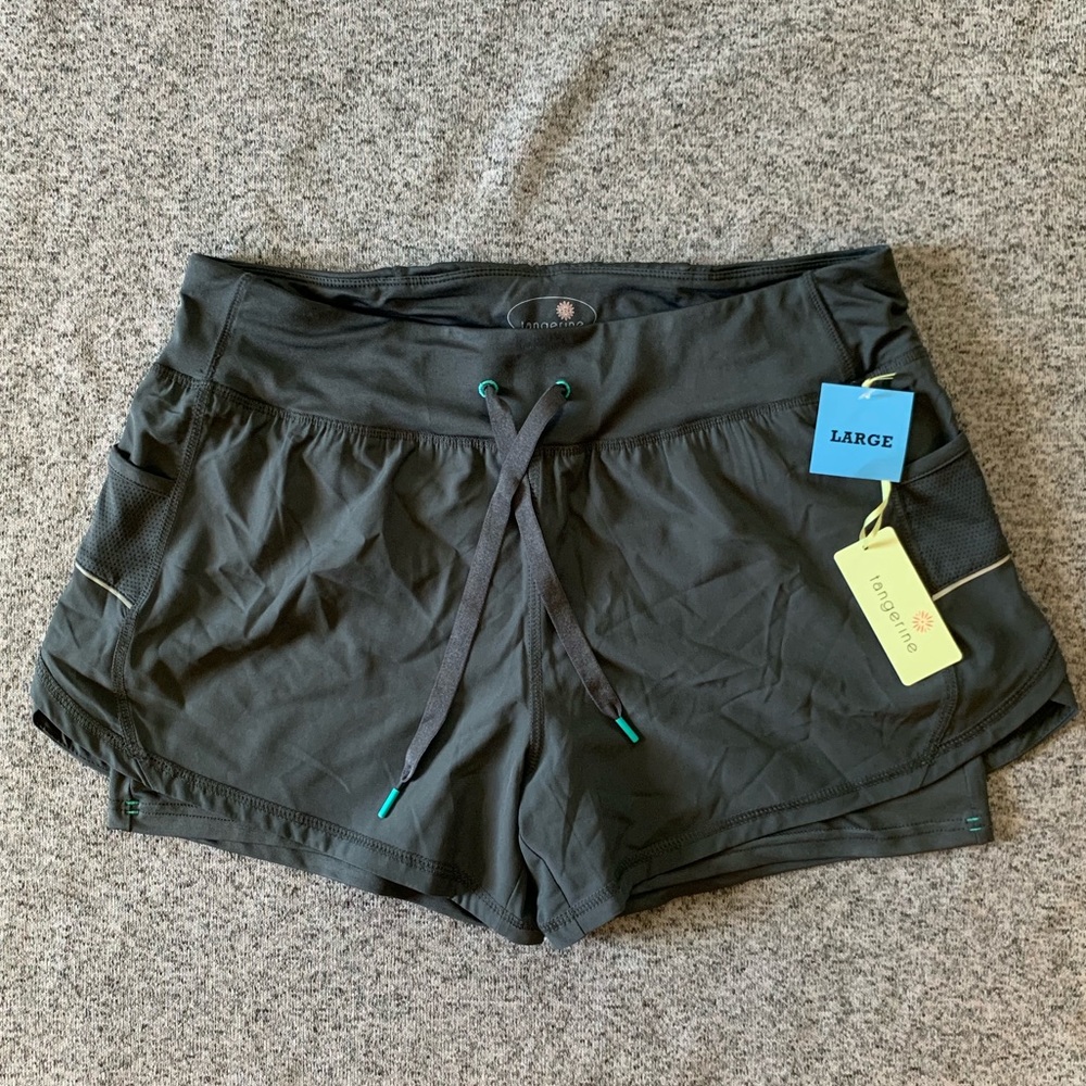 Women’s Tangerine DRIT-FIT Shorts Grey